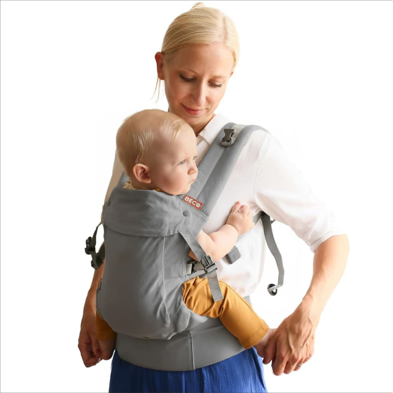Beco Baby carrier BECO GEEMINI GREY V2