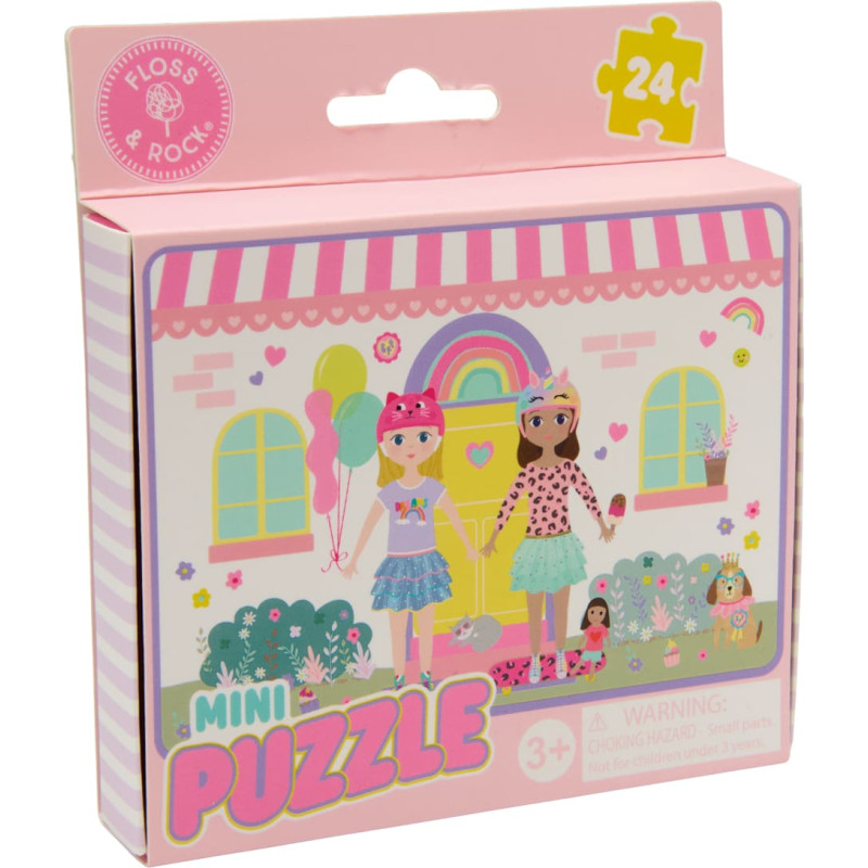 Floss & Rock Mini Puzzle, Best Friends, 24 pcs.