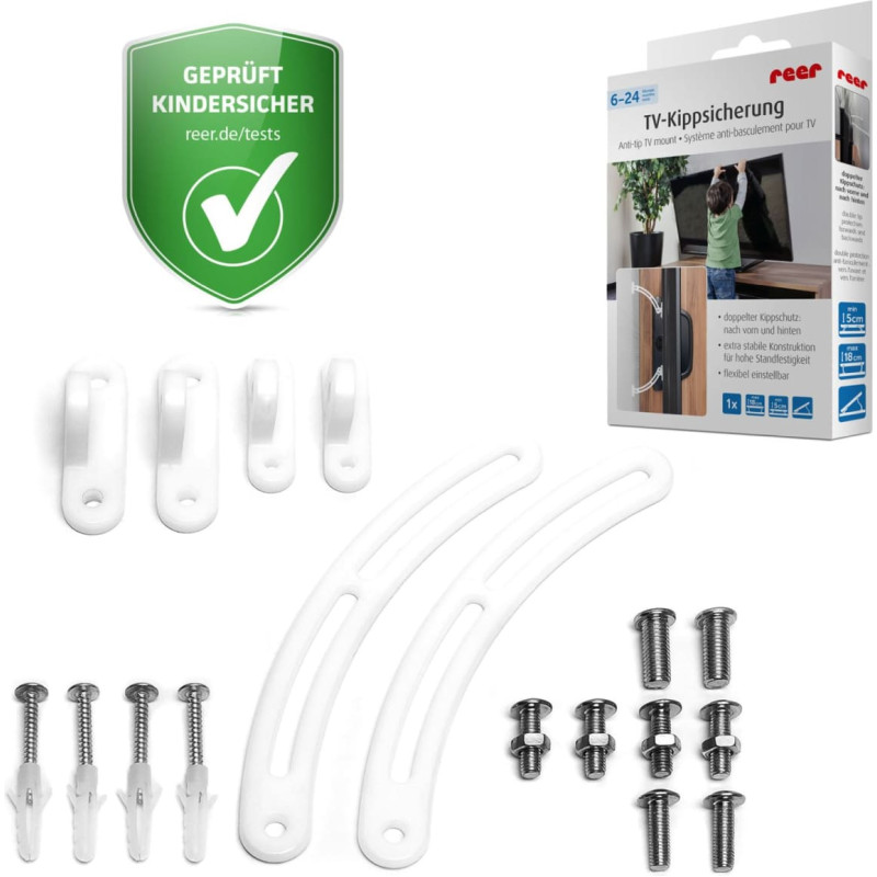 Reer Anti-tip TV mount