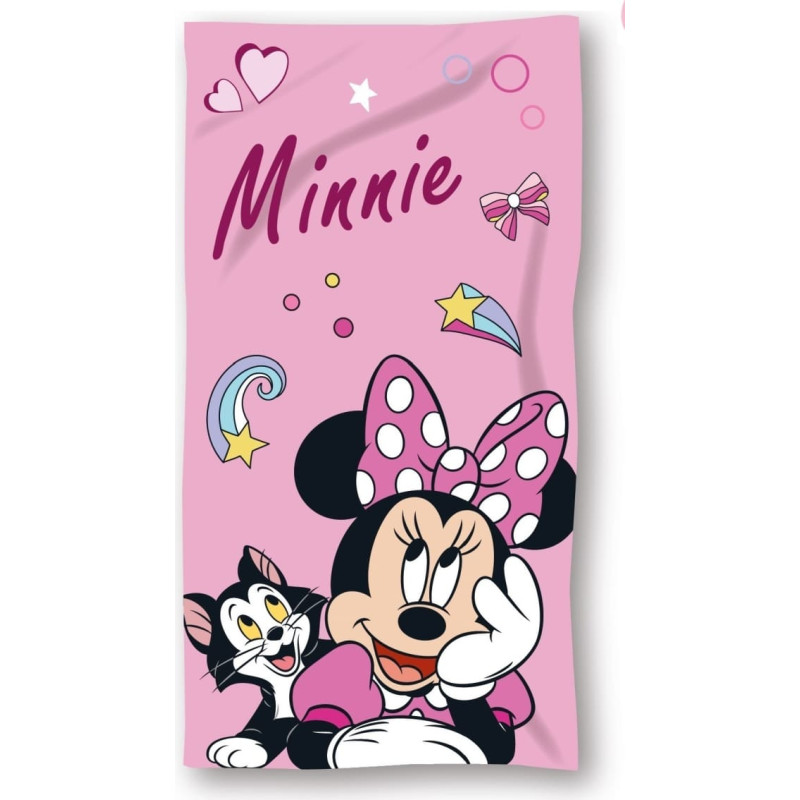 TOWEL 70X140 CM MINNIE MIN24-1022C COTTON 320 gsm