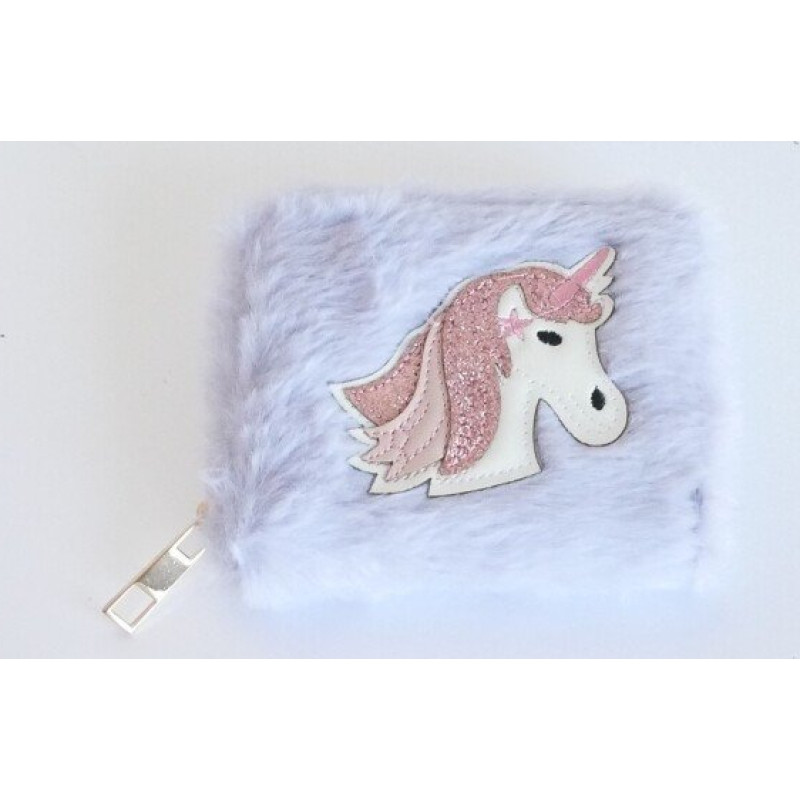 K:s Me Plush wallet - Unicorn - Lilac