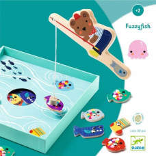 DJECO Educational wooden game - Fuzzyfish DJ01613