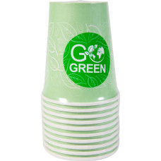 Gogreen Glāzes ekoloģiskās Go Green 250ml 10 gab./ 0,06kg