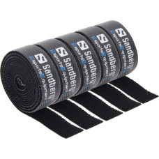 Sandberg 520-33 Cable Velcro Strap 5-pack