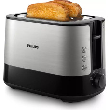 PHILIPS Toaster 1000W, black HD2635/90