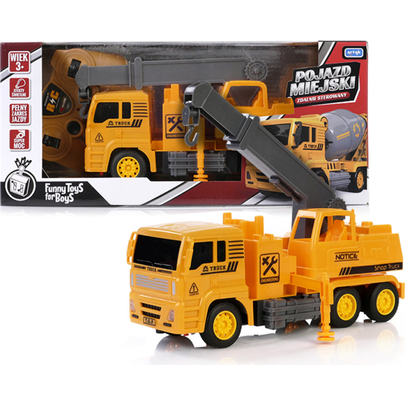 Artyk 131776 Pojazd miejski zdalnie sterowany dźwig