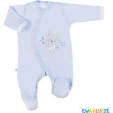 Ubranka EWA 852519 NEWBORN Pajac niebieski 62