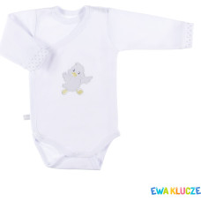 Ubranka EWA 852724 NEWBORN Body REGL DŁ biały 62