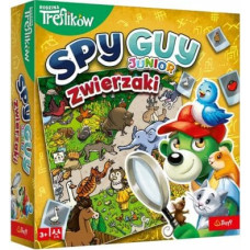 Trefl 02595 Gra Spy Guy Junior Zwierzaki