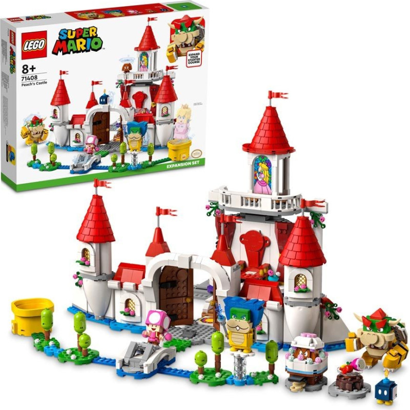 Lego Mario Zamek Peach - zestaw rozszerzający 71408