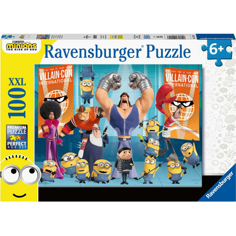 Ravensburger Puzzle Minions 2: Rise of Gru 100 Pc Puzzle 12915