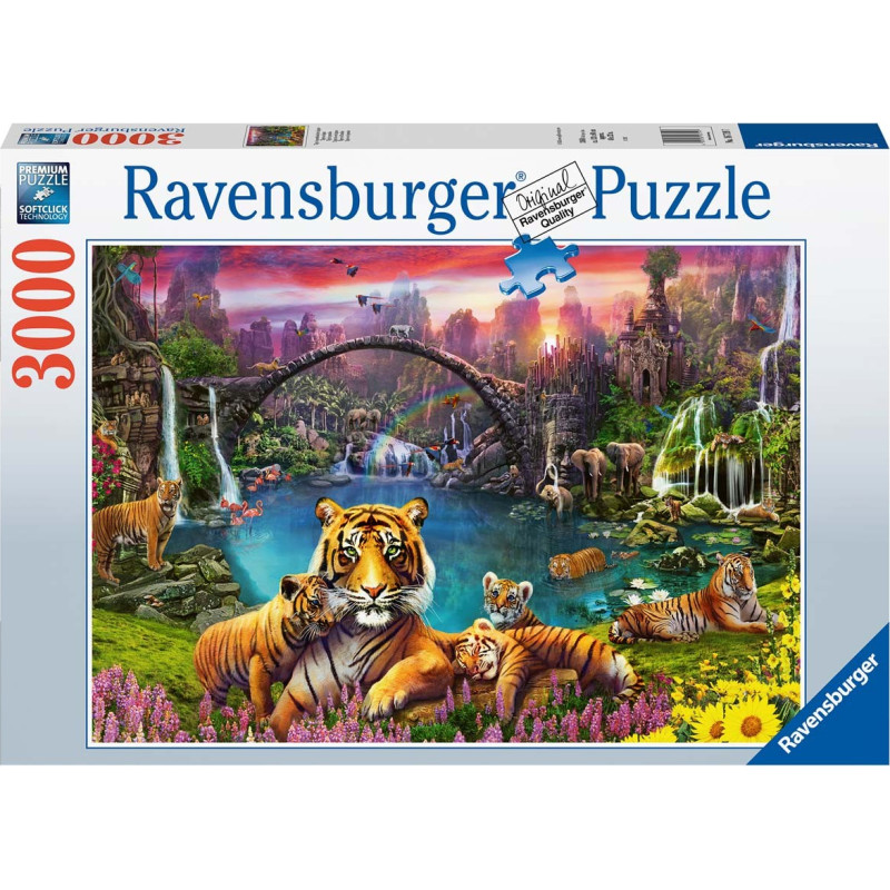 Ravensburger Puzzle Tigers in Paradise 3000 Pc Puzzle 16719