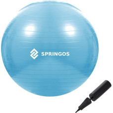 Springos Exercise ball with pump Springos FB0006 55cm