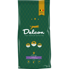 Delcon Food with chicken for adult cats / 8,75 kg