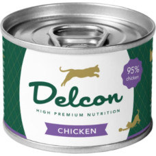 Delcon Wet cat food with chicken, monoprotein, 85 gr