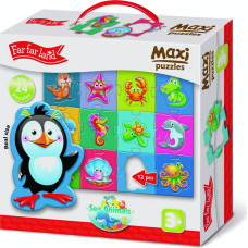 FAR FAR LAND maxi puzzle Sea animals (61x47cm) F-02511