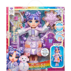 Rainbow High 120865-EUC Rainbow High Winter Wonderland Doll- Violet (Purple)