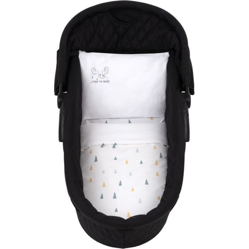 Bedding set for carry cot 6pcs Elephant Time