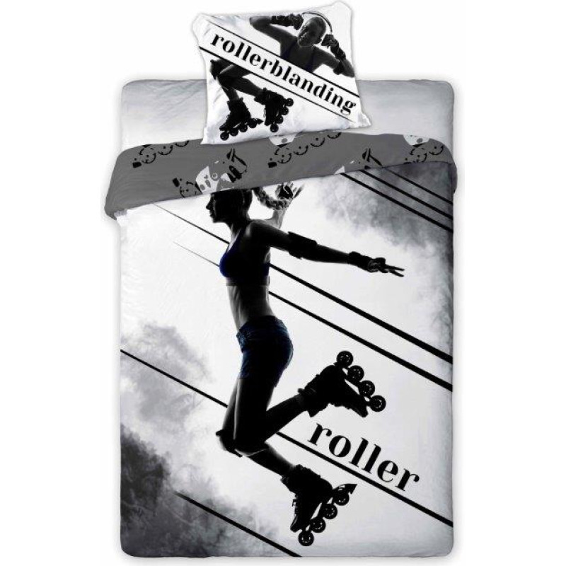 POŚCIEL KPL. SPORTIVO 002 ROLKI 160X200+70X80 BAW.MŁ.