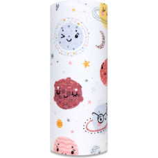 Ega Kids Diaper - 12479 - TETRA PRINT - EGA - PLANETS - BEIGIE - size 70x80 cm