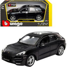 Bburago Porsche Macan Black Car Model 1:24