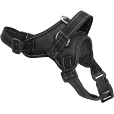 Springos Adjustable dog harness Springos PA0303, size S, 10-18 kg, pressure-free, black