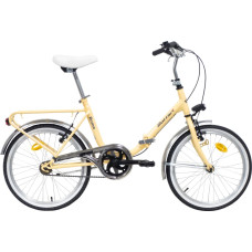 Bottari Foldable bicycle 20'' ROMA, cream color