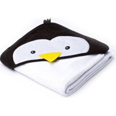 Sensillo Water Friends soft bath towel – white penguin