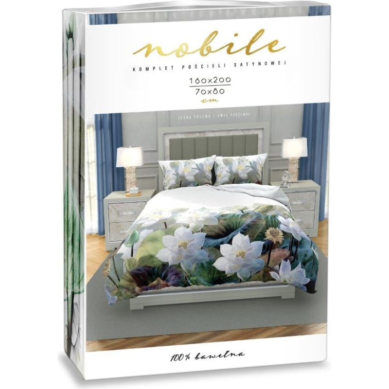 POŚCIEL KPL.160X200+2x70X80 NOBILE 014 SATYNA BAW.FOTOPRINT