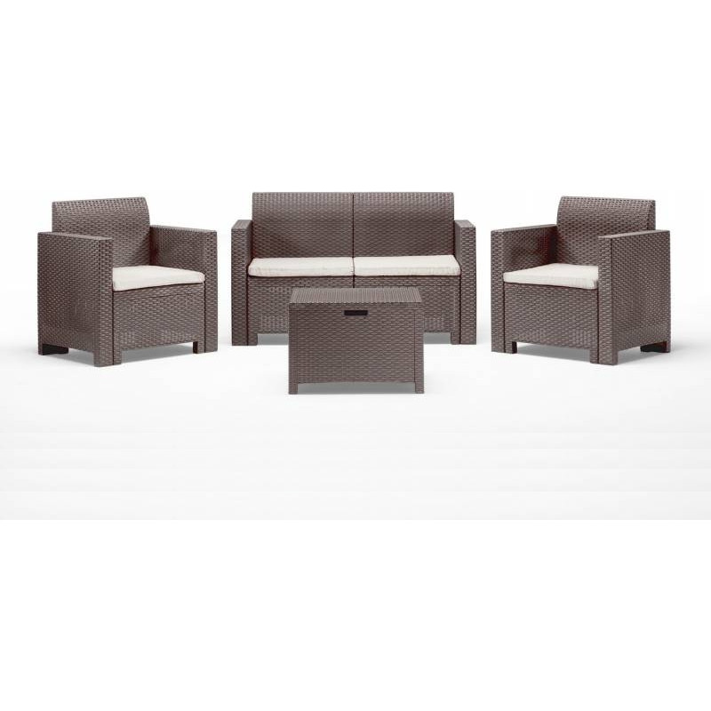 Bica Garden Furniture Set Nebraska 2 Beige