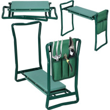 Springos Garden chair for weeding with a toolbox Springos GA0202