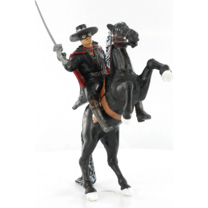 Comansi figurine - Zorro on a horse
