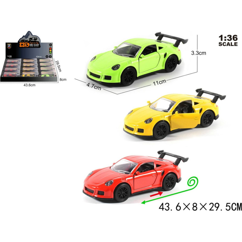 Other 81449  AUTO Z NAPĘDEM DISPLAY 12 SZT. -  SPOTOWE