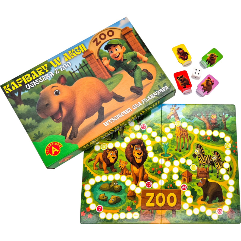 GRA *KAPIBARY W AKCJI - UCIECZKA Z ZOO*