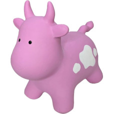 Gerardo's Toys Jumpy hopping animal "Cow", pink