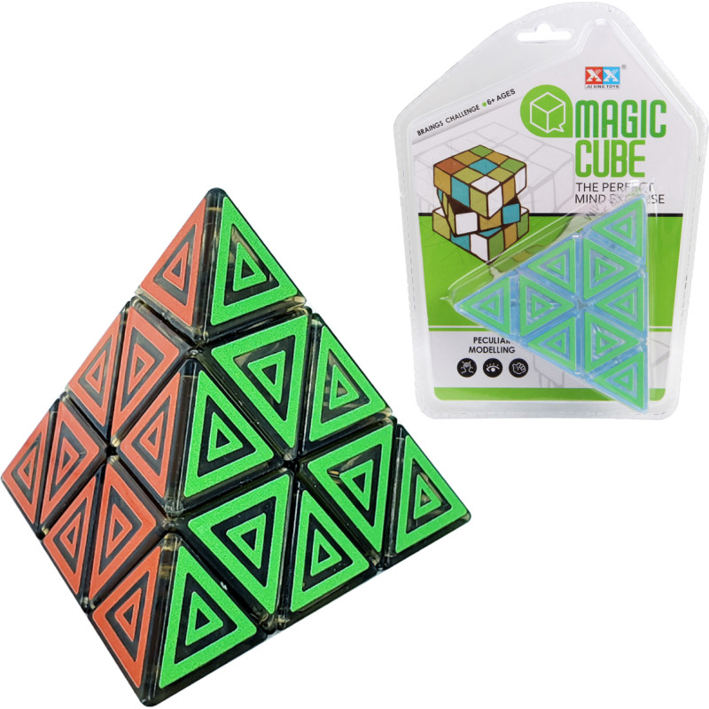 UKŁADANKA LOGICZNA PIRAMIDA AŻUROWA