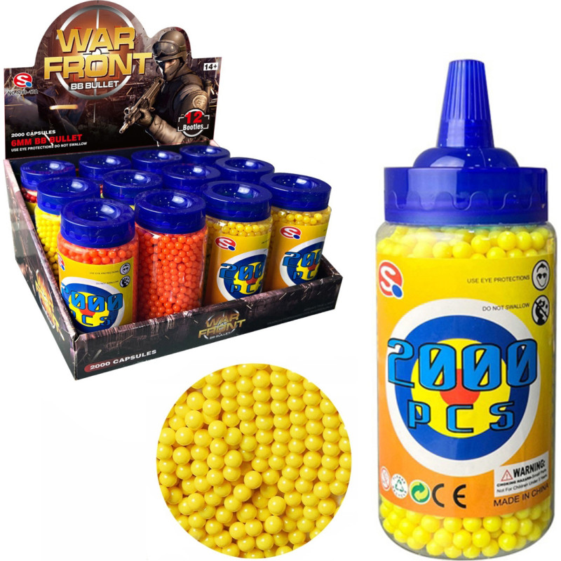 KULKI DO PISTOLETU 2000 SZTUK