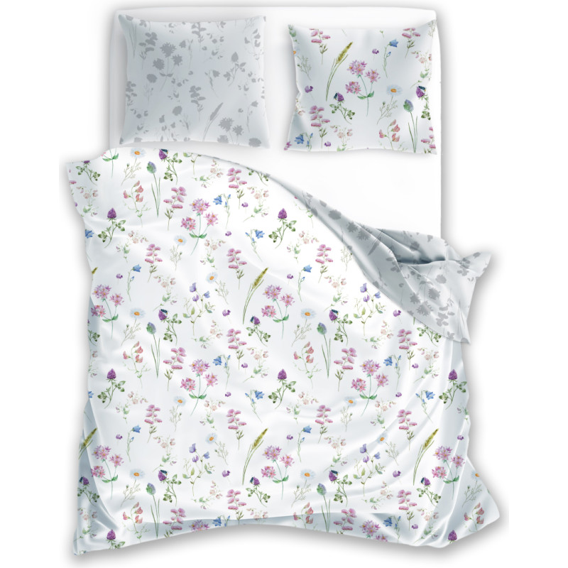 POŚCIEL KPL.220X200+2x70X80 MILAGRO VERDE 013 SATYNA BAW.