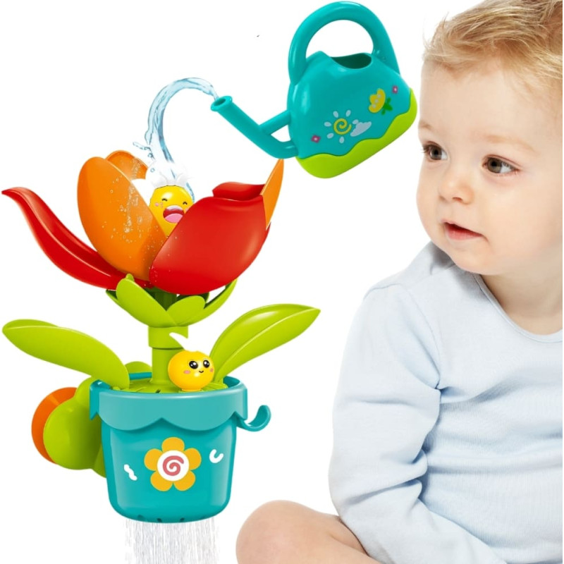 Woopie BABY Zabawka do Kąpieli Rozkwitając Kwiatek z Konewką