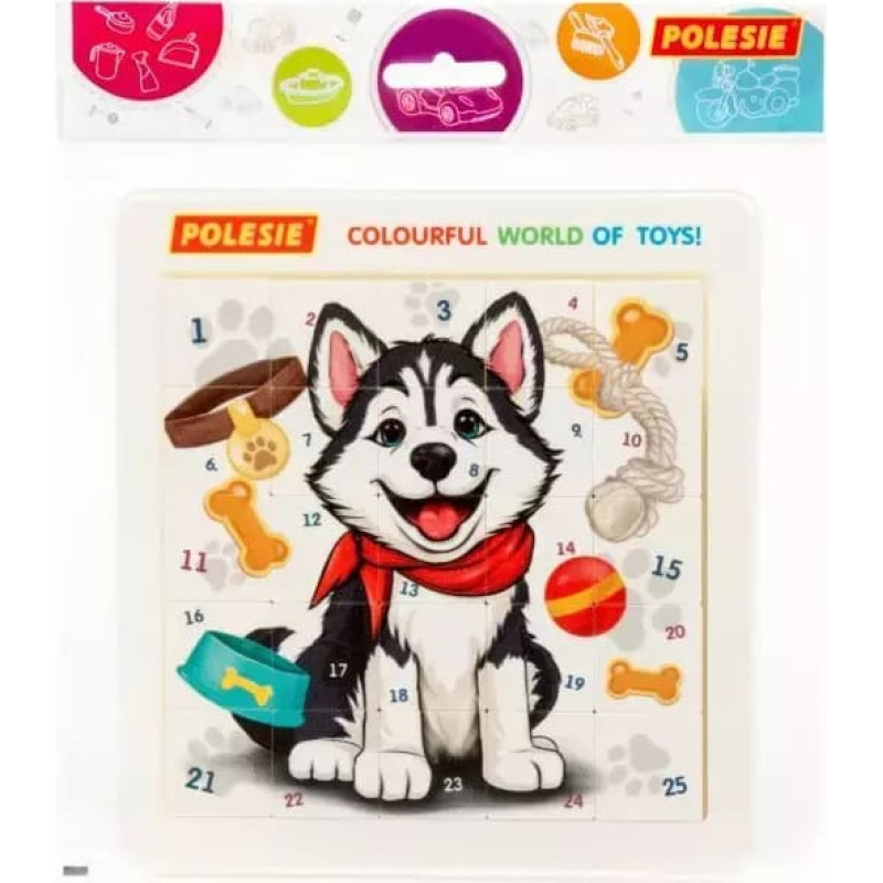 Polesie Educational toy Puzzle Dog 25 pcs 23166