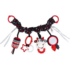 Dumel BALIBAZOO BB 82819 Zawieszka do wózka Kontrastowa krowa