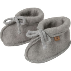 Wool baby shoes Sierra M 6-12m grey