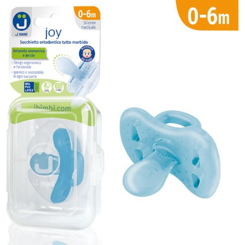 Pacifier Joy 0-6m turquoise