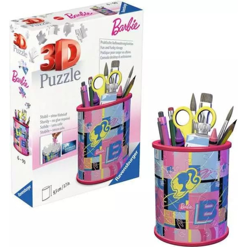 Ravensburger 3D puzzle pencil holder Barbie 6+