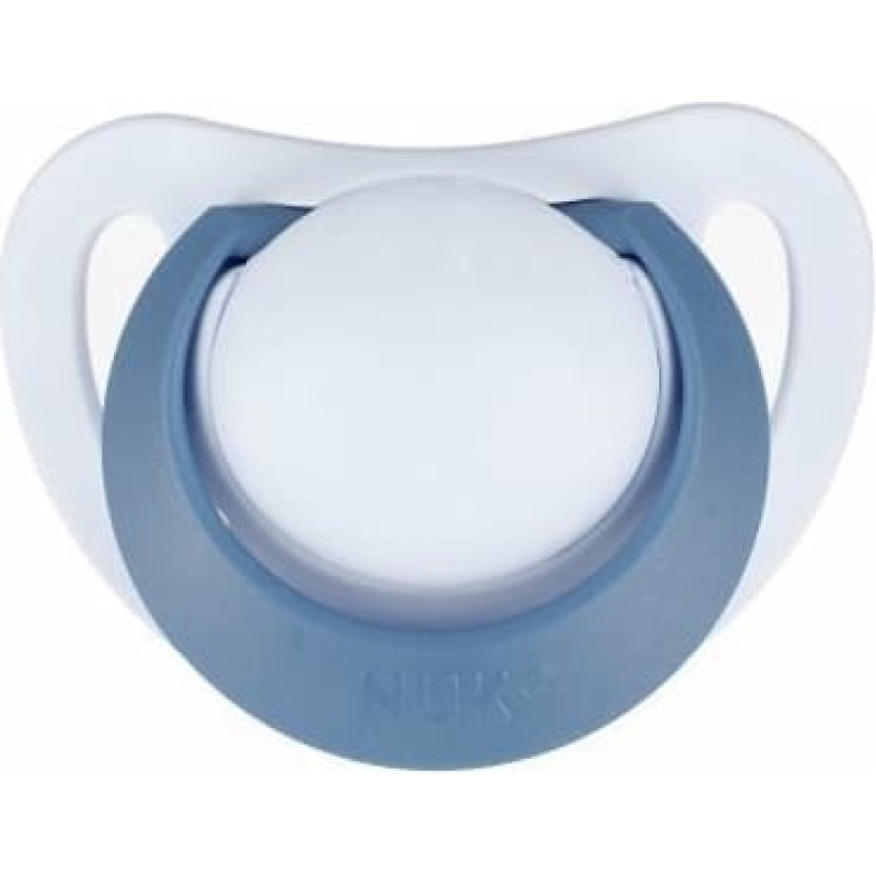 NUK 443049 SILICONE PACIFIER STAR 6-18 1PC 543893, 10736751