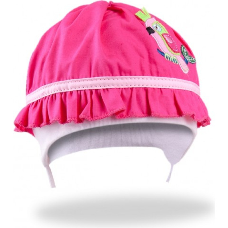 Yo Baby Cepurīte PINK PARROT (40-44 cm) CLU-067-izpārdo&scaron;ana