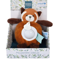 Doudou Et Compagnie Sarkana panda - naktslampa Doudou - 15cm