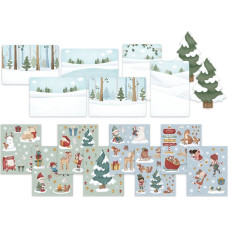 Little Dutch Christmas Cards & Stickers Set Christmas