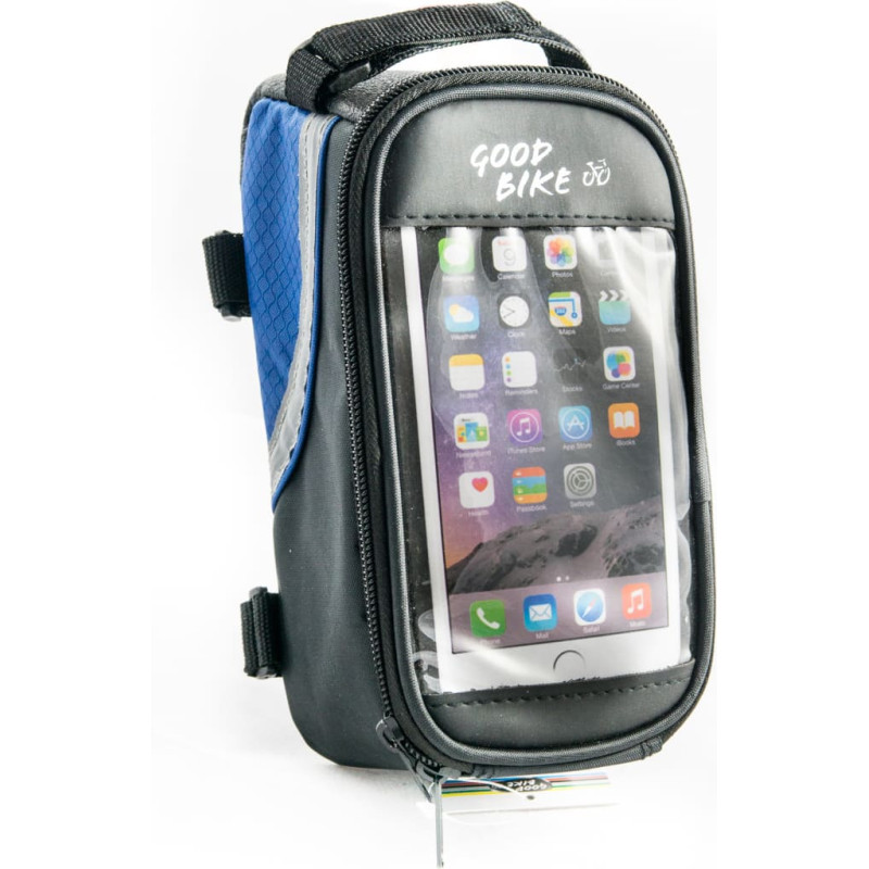 Bottari Bicycle bag "IN TOUCH", frame, black/blue