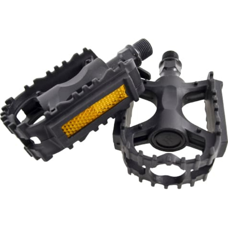 Bimbo Bike Bicycle pedals "TRACK", 2pcs, for children, black